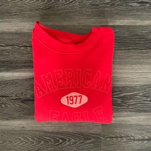 Red American Eagle crewneck